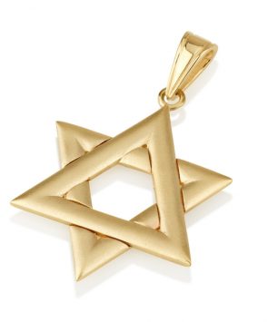 14K Gold Star of David