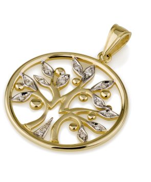 14k gold Tree of Life Pendants